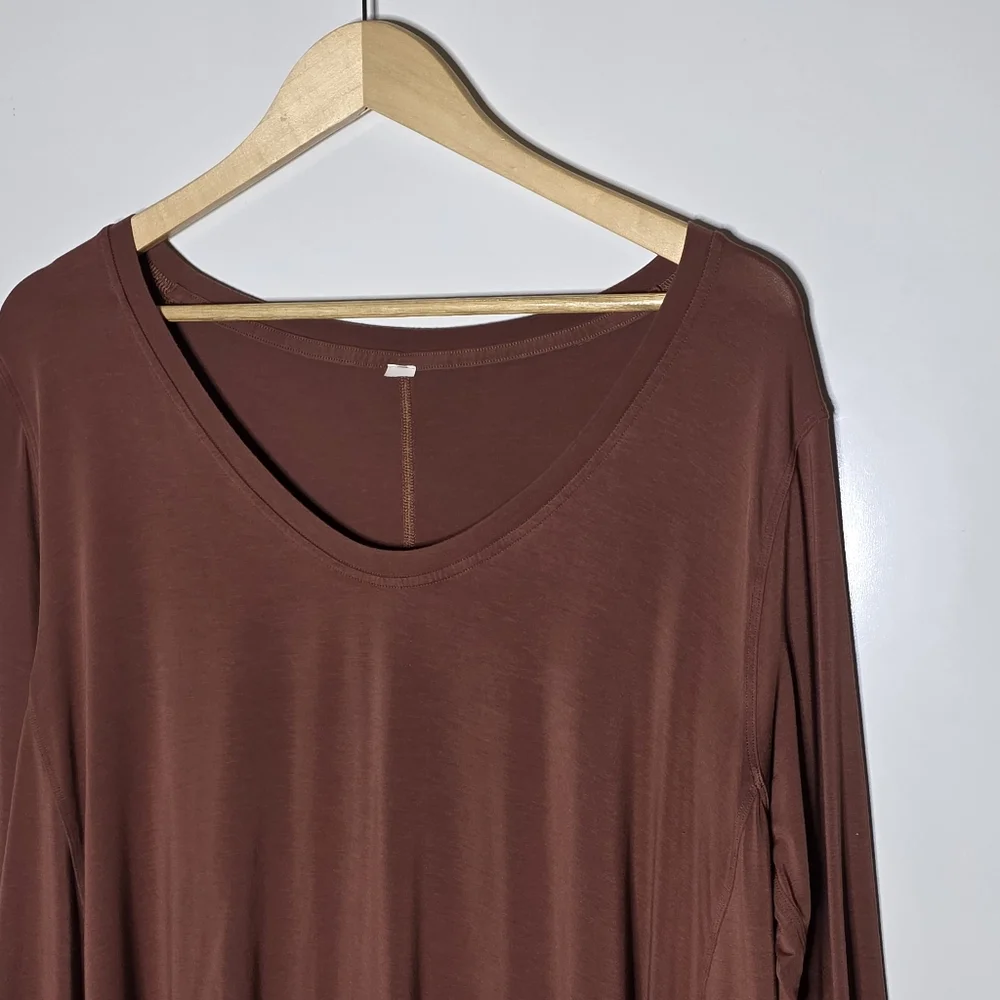 Lululemon up for down time top soft and stretchy long sleeve casual shirt - Picture 9 of 10